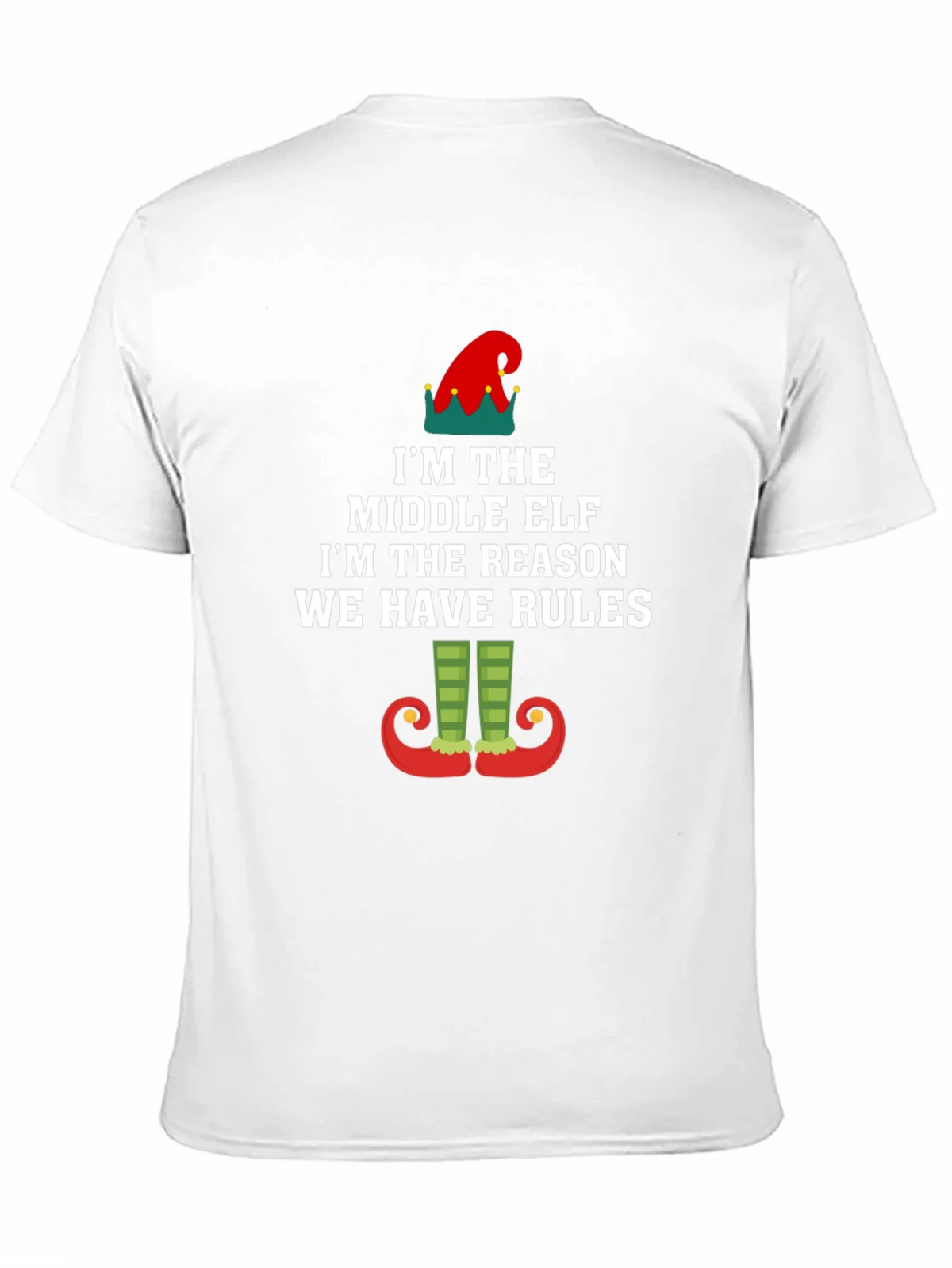 Middle Elf Rules T-Shirt - Funny Holiday Apparel product image 8