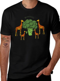 Broccoli Giraffe Graphic Tee product image 1