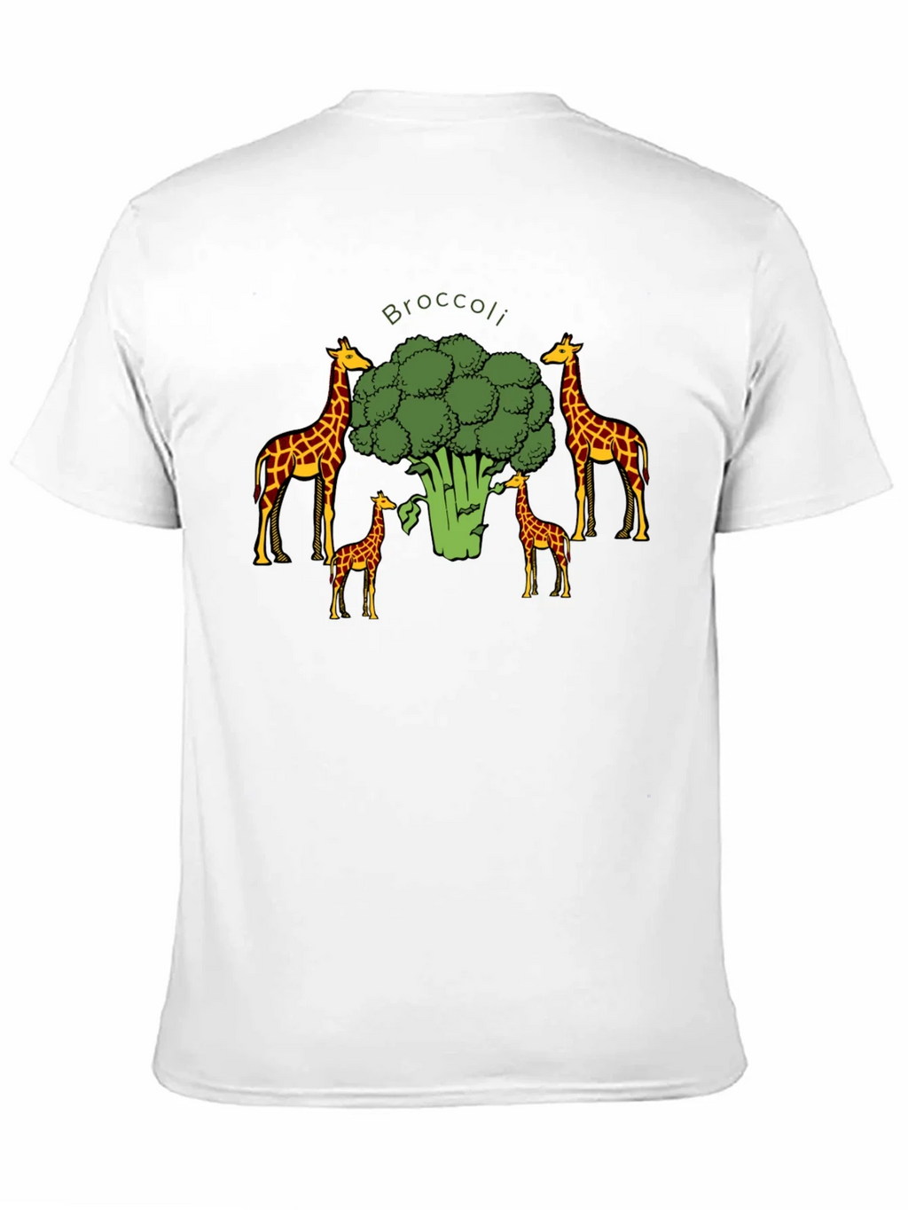 Broccoli Giraffe Graphic Tee product image 9