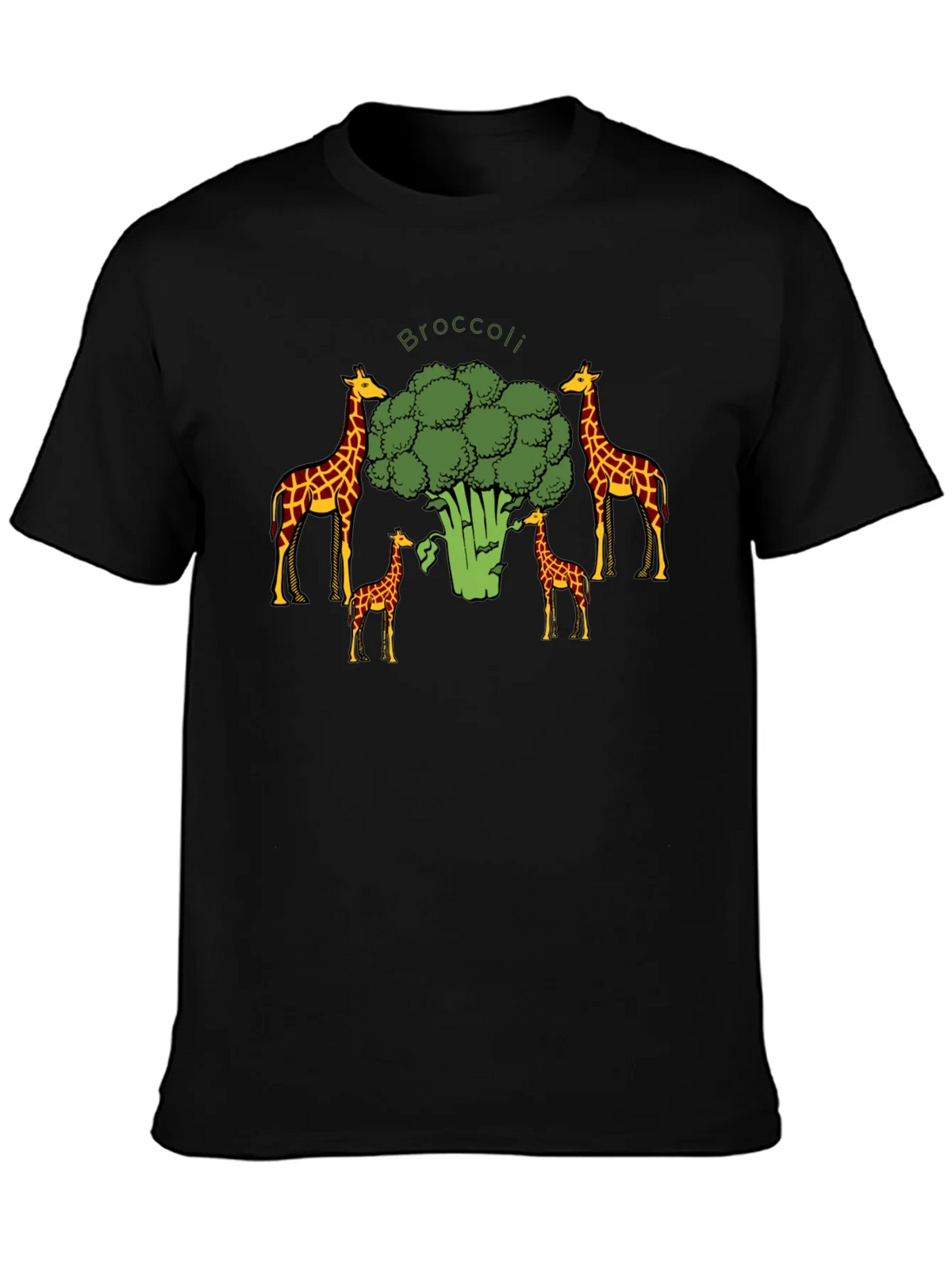 Broccoli Giraffe Graphic Tee product image 3