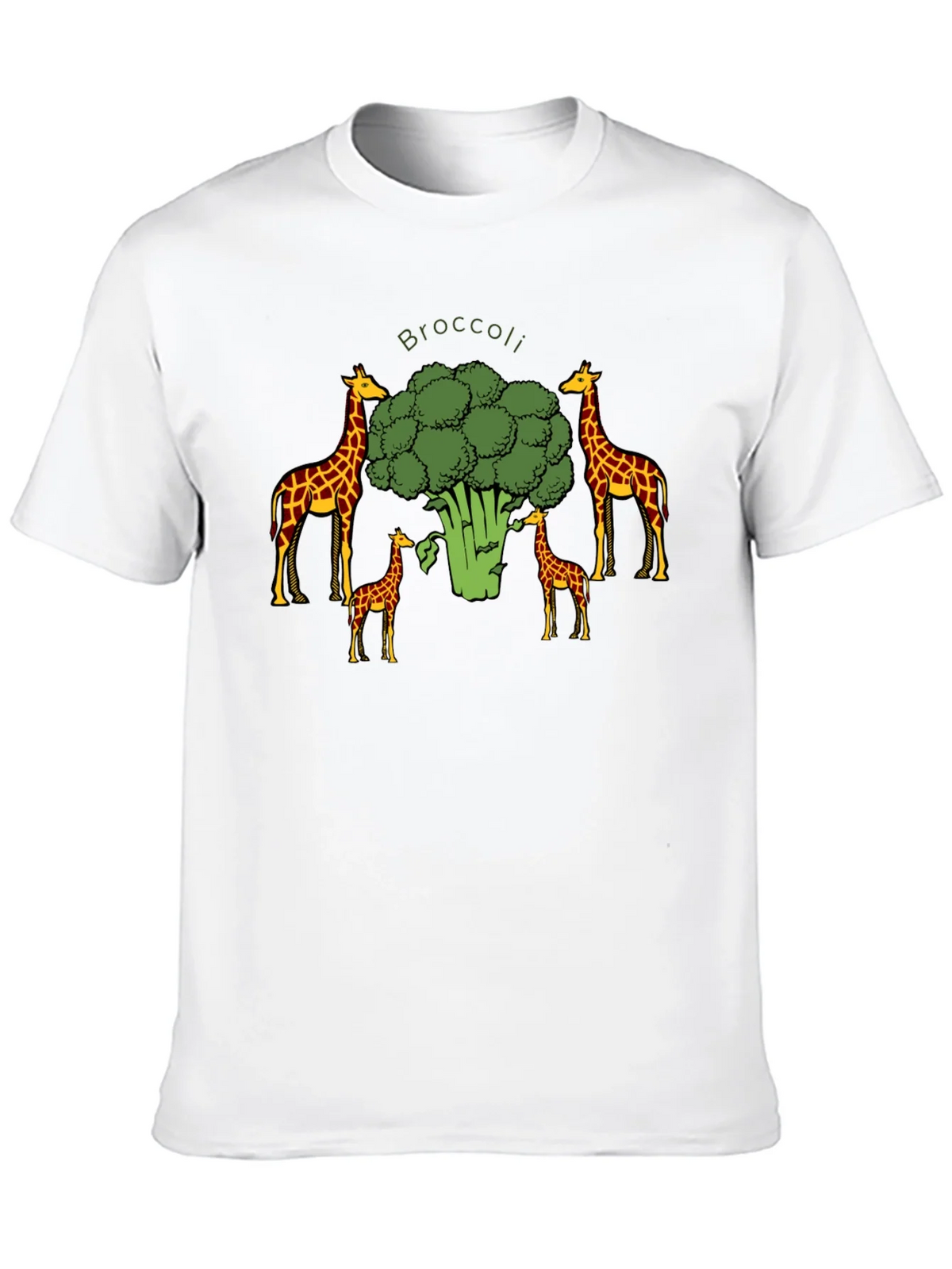 Broccoli Giraffe Graphic Tee product image 8
