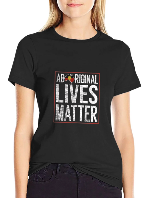 Aboriginal Lives Matter Graphic T-Shirt product image 2