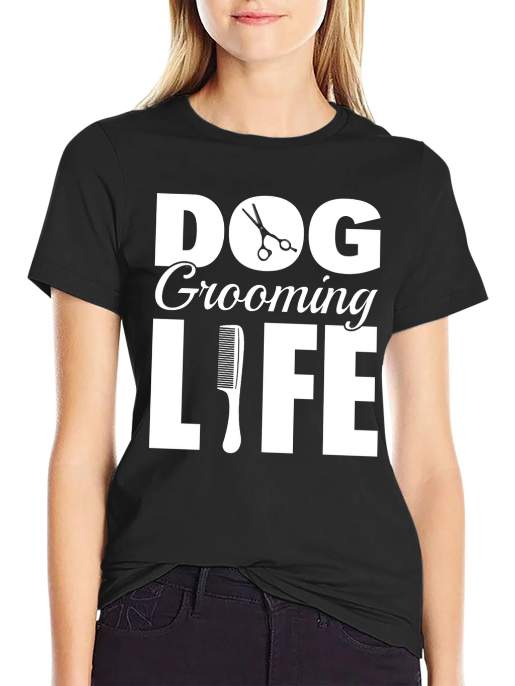 Dog Grooming Life T-Shirt - Stylish Pet Lover Tee product image 2