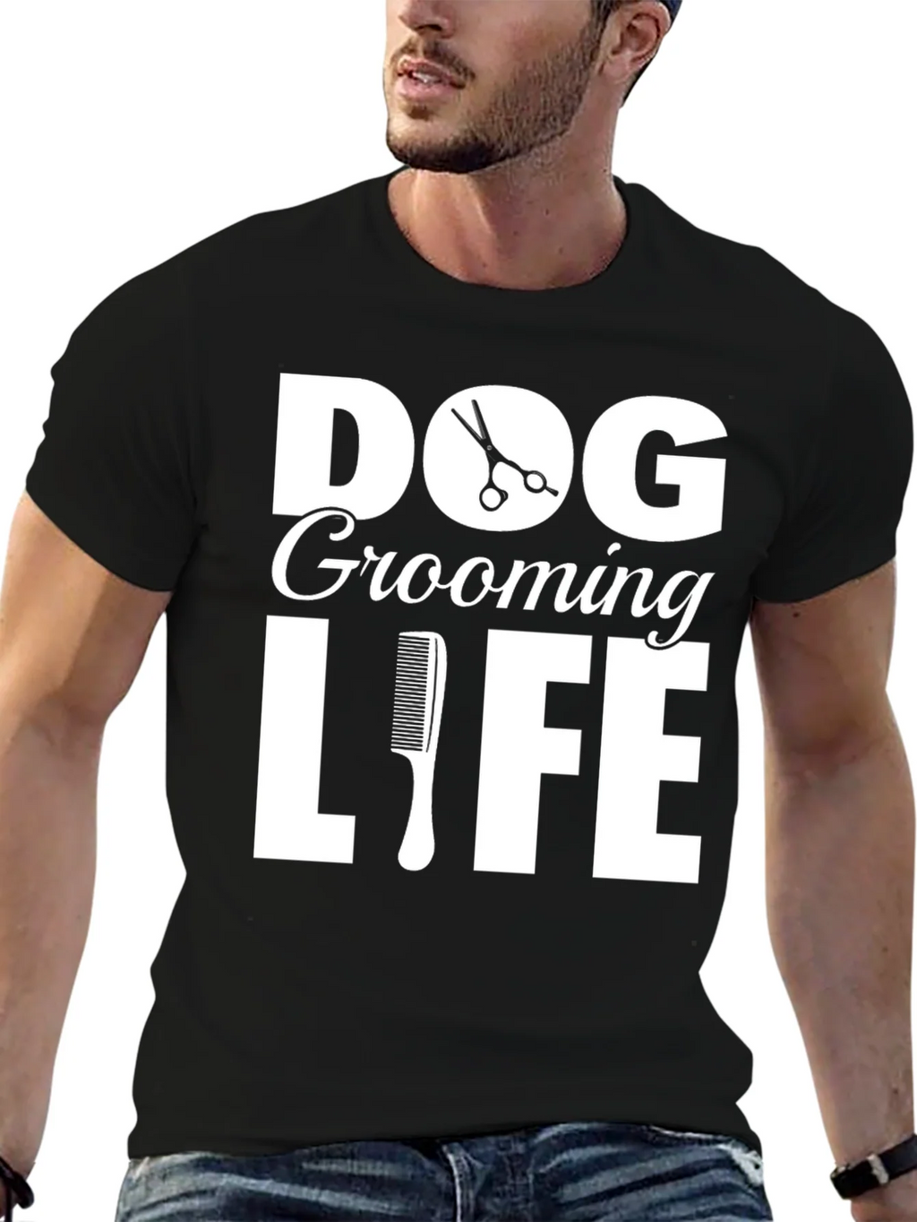Dog Grooming Life T-Shirt - Stylish Pet Lover Tee product image 6