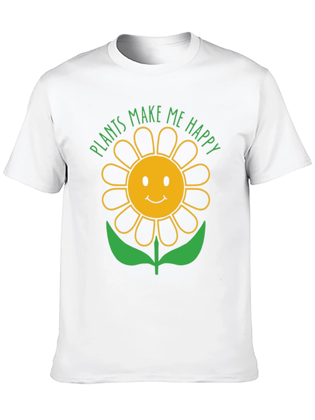 Plants Make Me Happy Sunflower Graphic T-Shirt product image 9