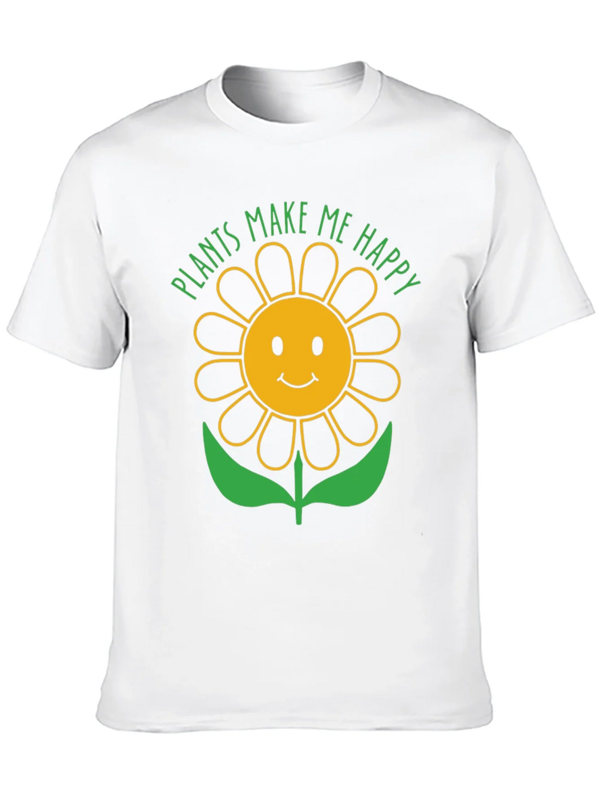 Plants Make Me Happy Sunflower Graphic T-Shirt product image 9