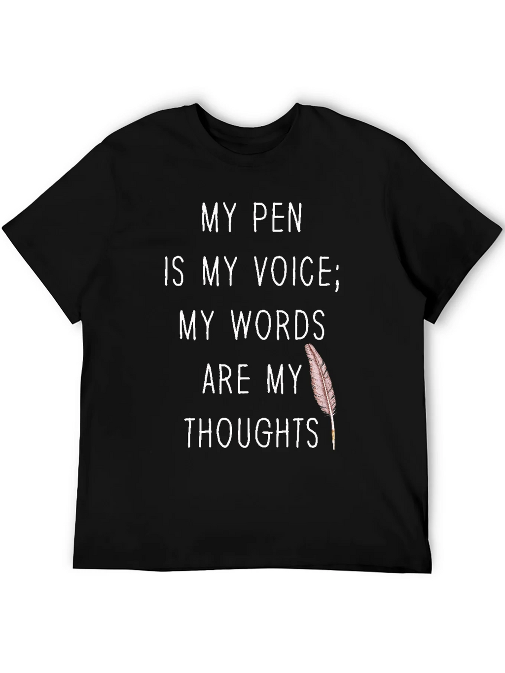 My Pen Is My Voice T-Shirt - Writers Tee product image 5