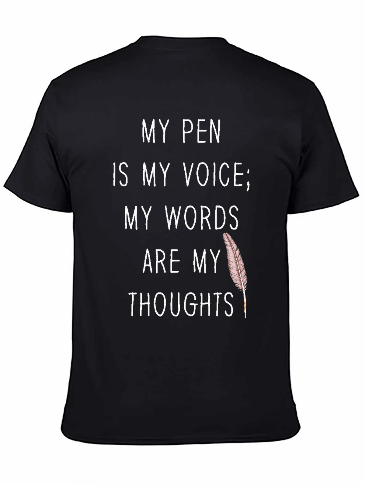 My Pen Is My Voice T-Shirt - Writers Tee product image 4