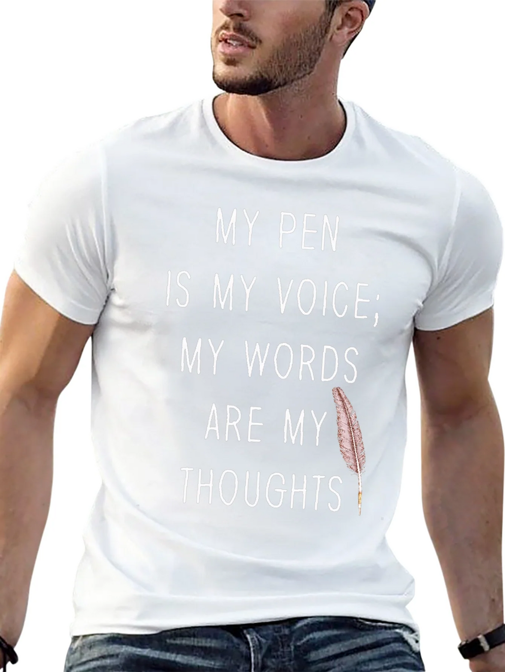 My Pen Is My Voice T-Shirt - Writers Tee product image 12