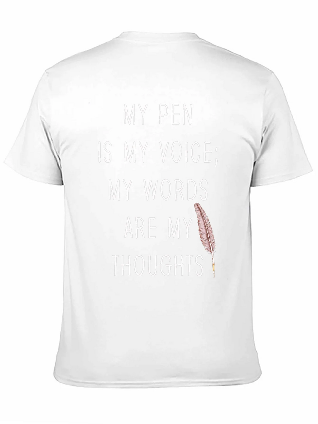 My Pen Is My Voice T-Shirt - Writers Tee product image 10