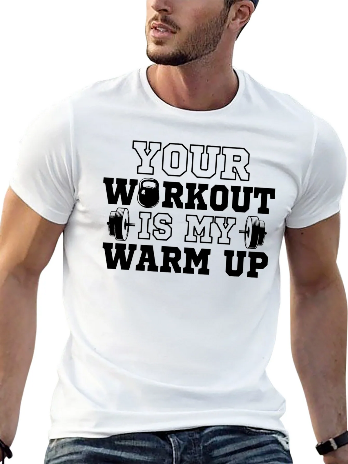Workout Warm-Up T-Shirt Gym Fitness Apparel product image 12