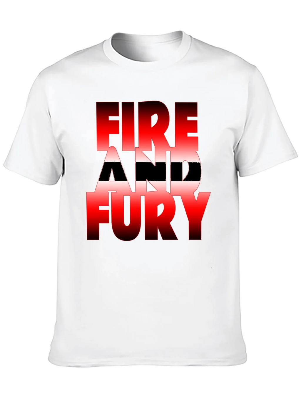 Fire and Fury Graphic Tee - Bold Statement Shirt product image 3
