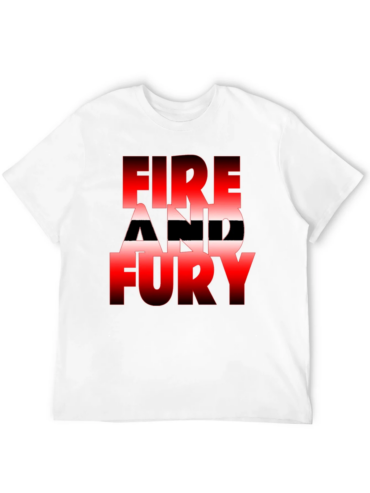 Fire and Fury Graphic Tee - Bold Statement Shirt product image 5