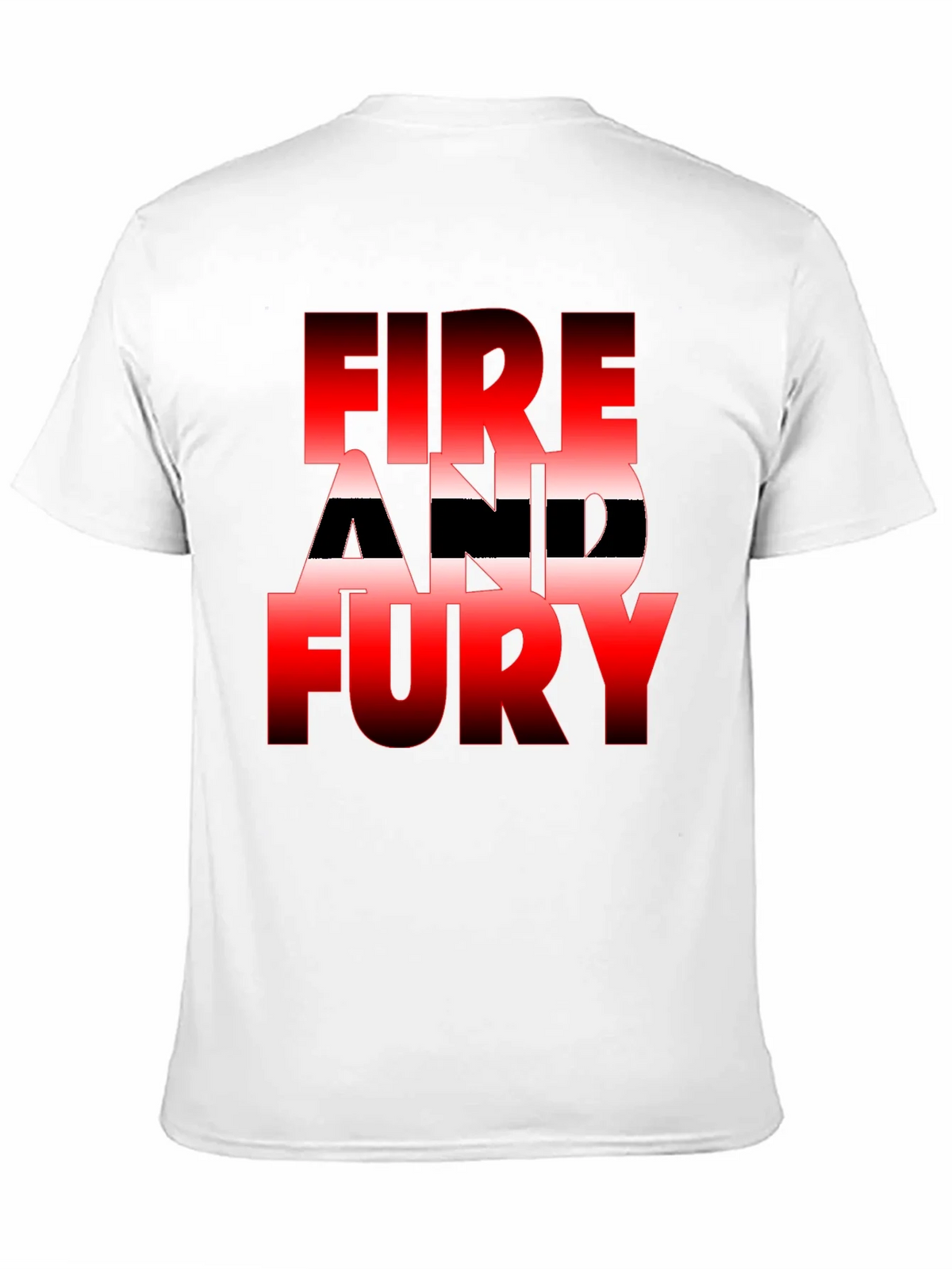 Fire and Fury Graphic Tee - Bold Statement Shirt product image 4