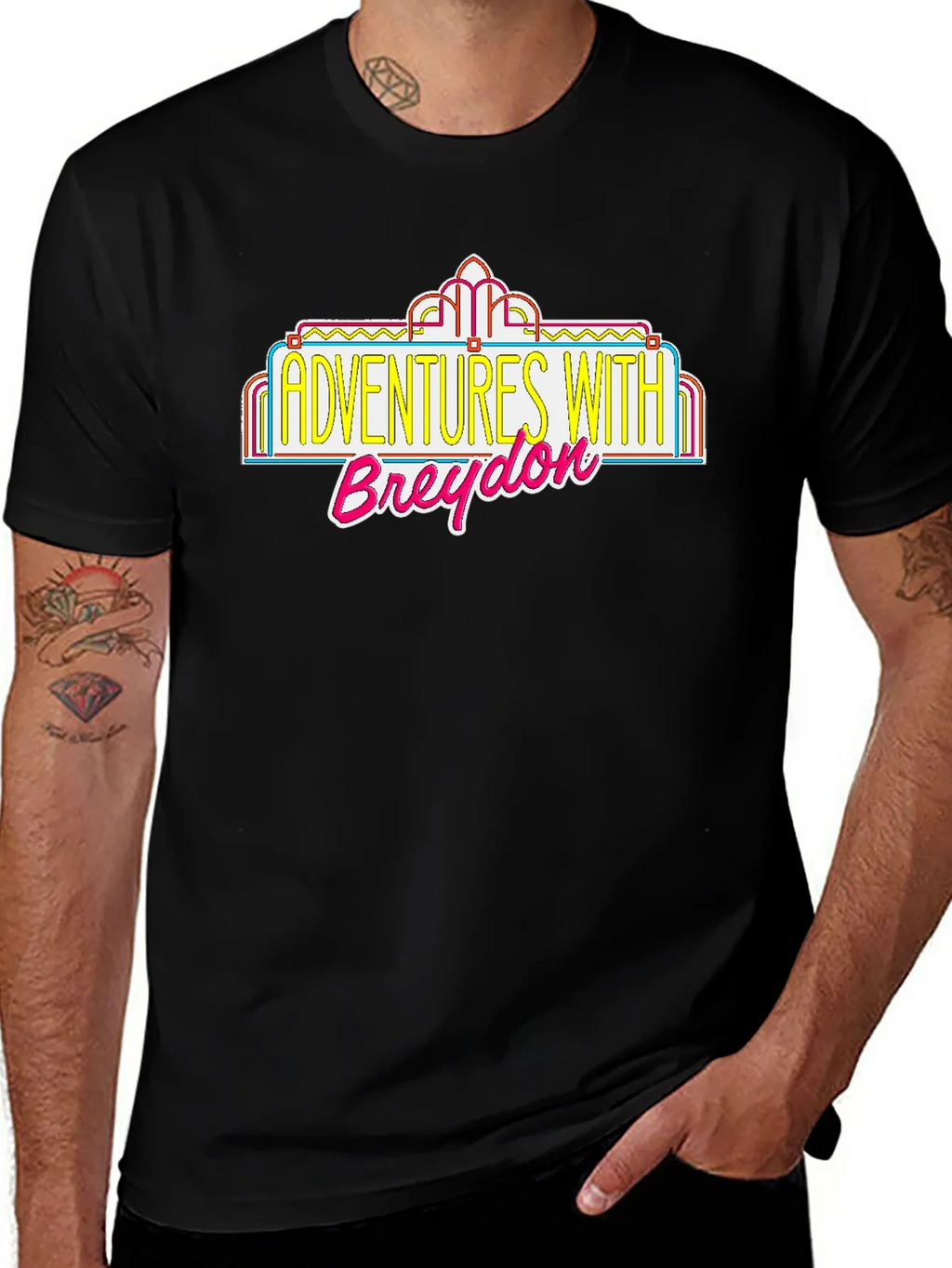 Adventures With Braydon Retro Graphic Tee product image 1
