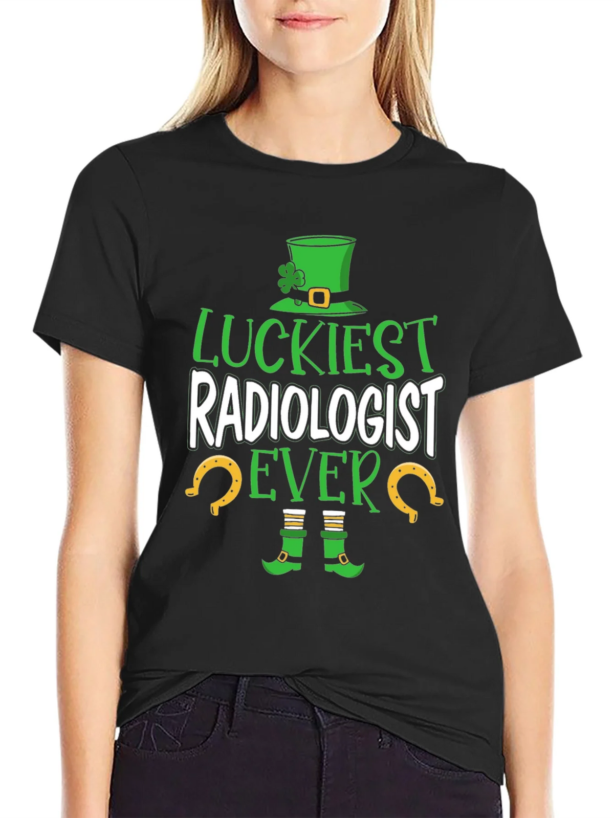 Luckiest Radiologist Ever St. Patricks Day T-Shirt product image 2