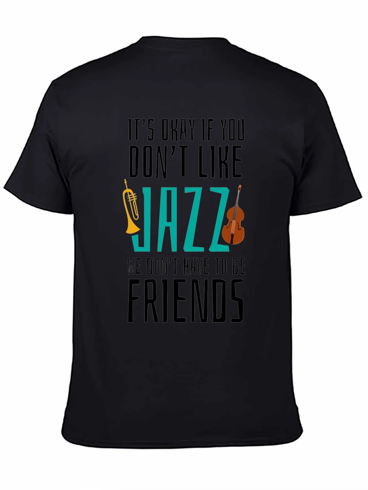 Jazz Music Lover Graphic T-Shirt product image 4