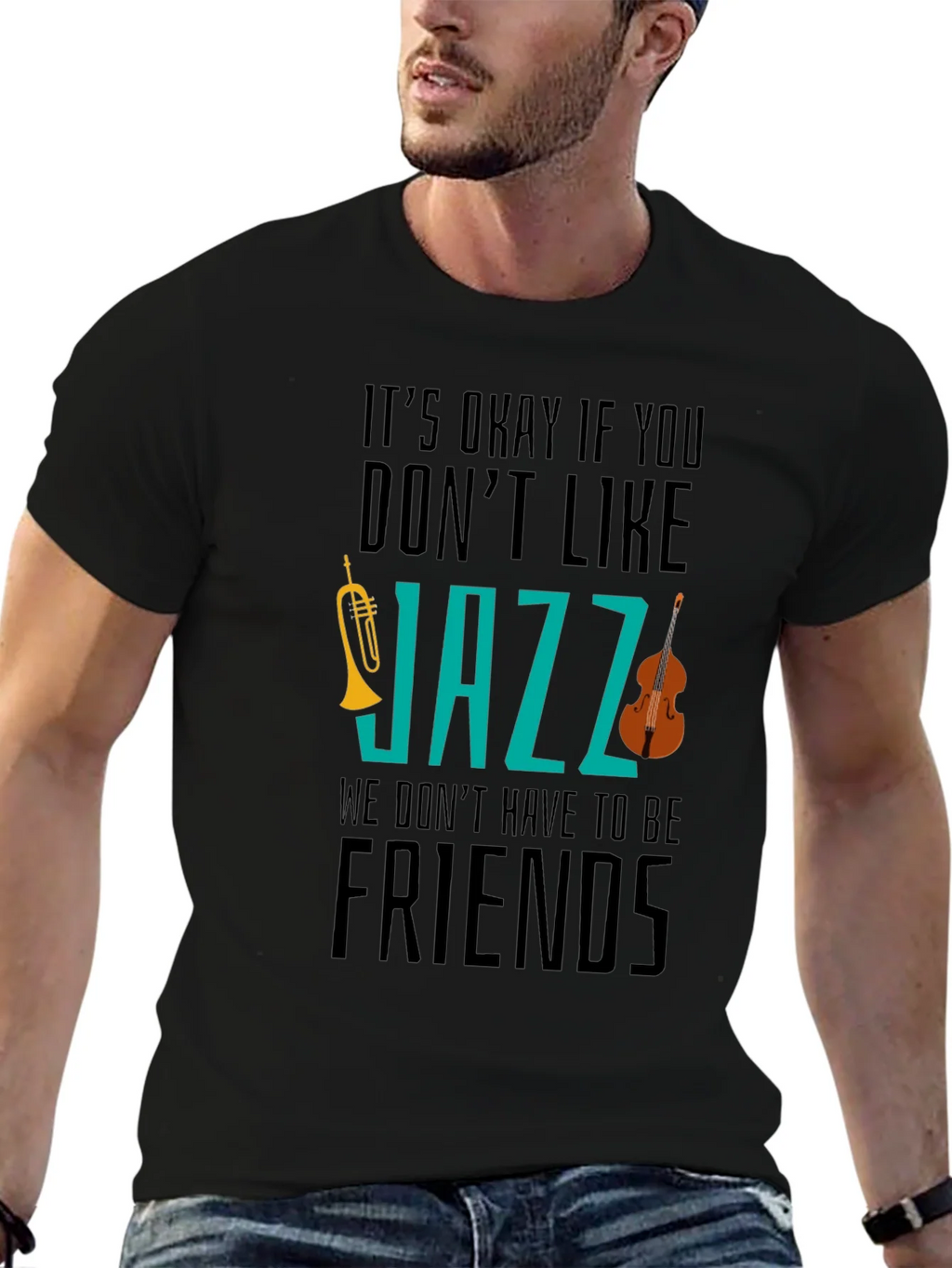 Jazz Music Lover Graphic T-Shirt product image 6