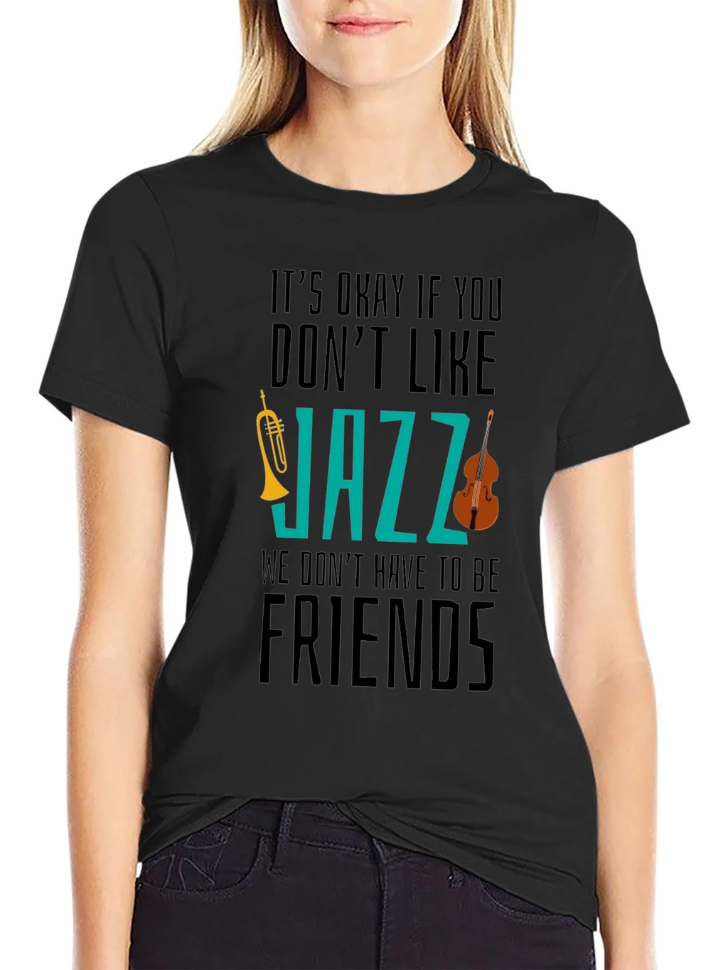 Jazz Music Lover Graphic T-Shirt product image 2