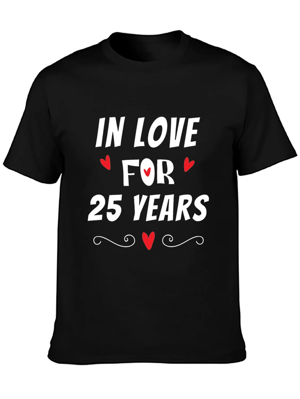 In Love For 25 Years Anniversary T-Shirt product image 3