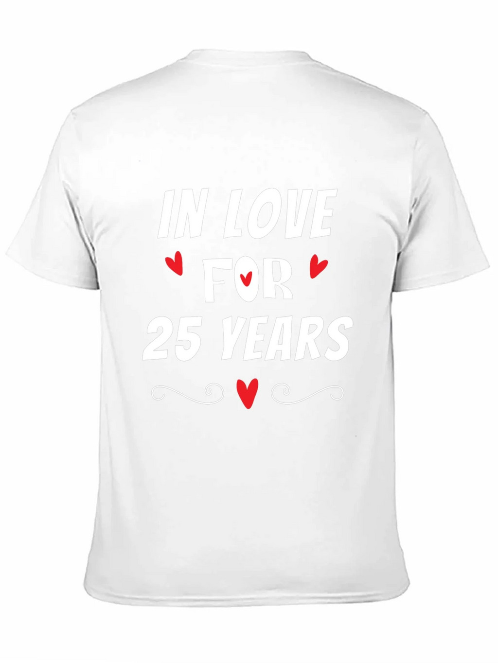 In Love For 25 Years Anniversary T-Shirt product image 10