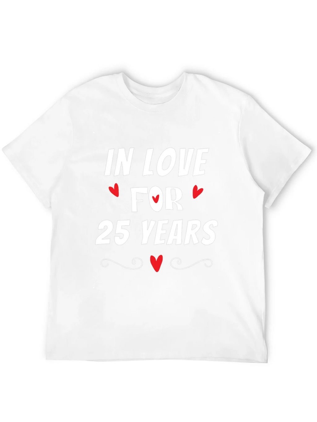 In Love For 25 Years Anniversary T-Shirt product image 11