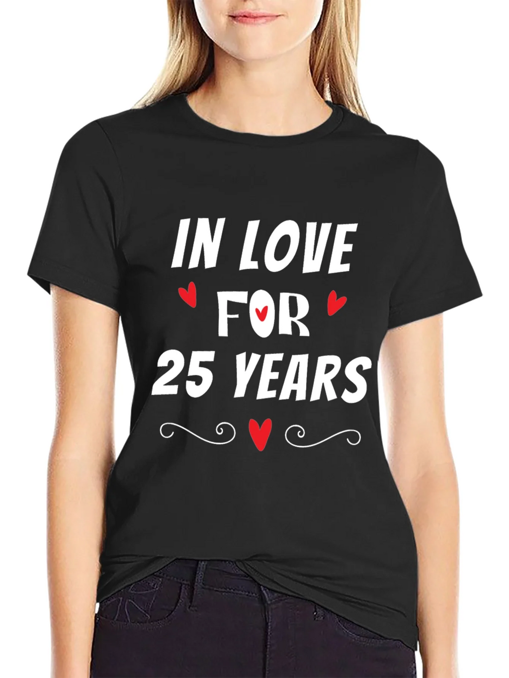In Love For 25 Years Anniversary T-Shirt product image 2