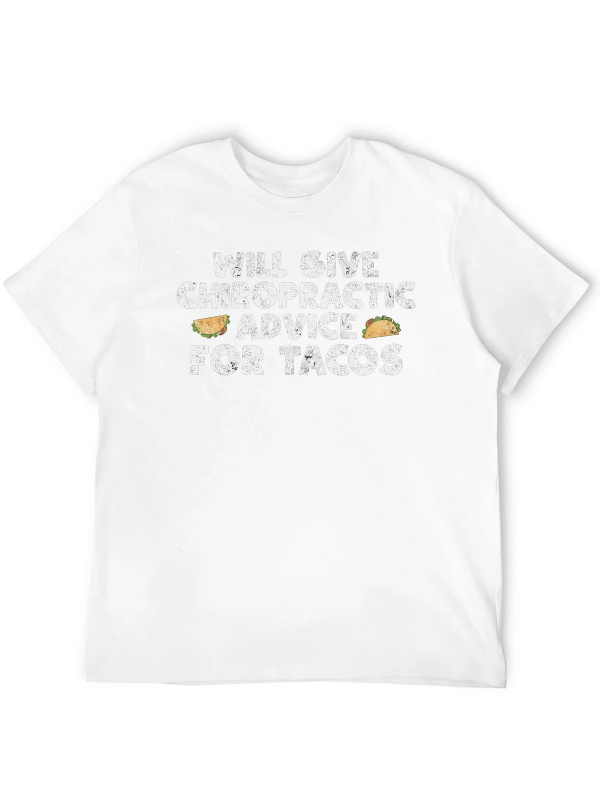 Chiropractic Advice for Tacos Graphic T-Shirt product image 10