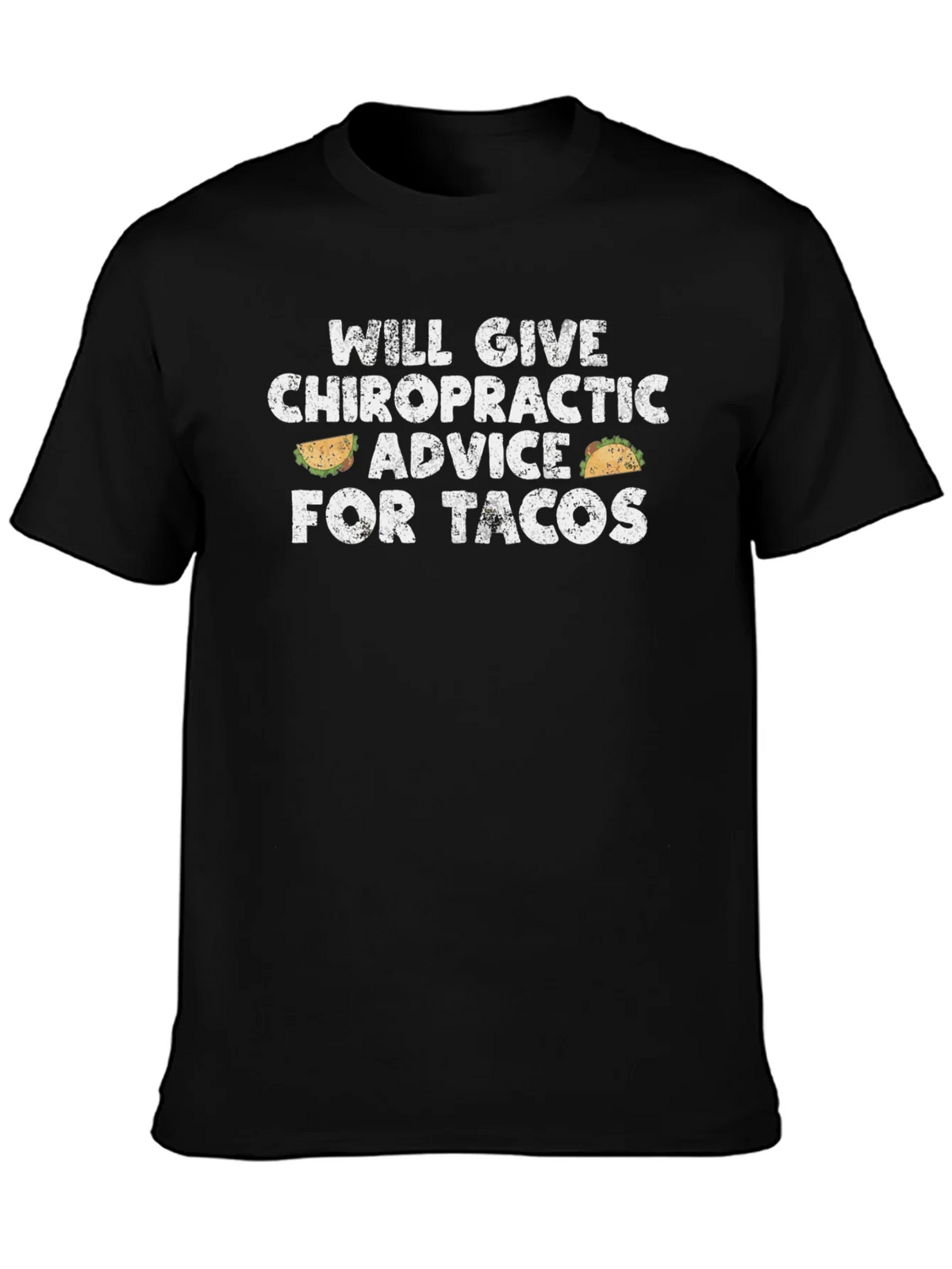 Chiropractic Advice for Tacos Graphic T-Shirt product image 2