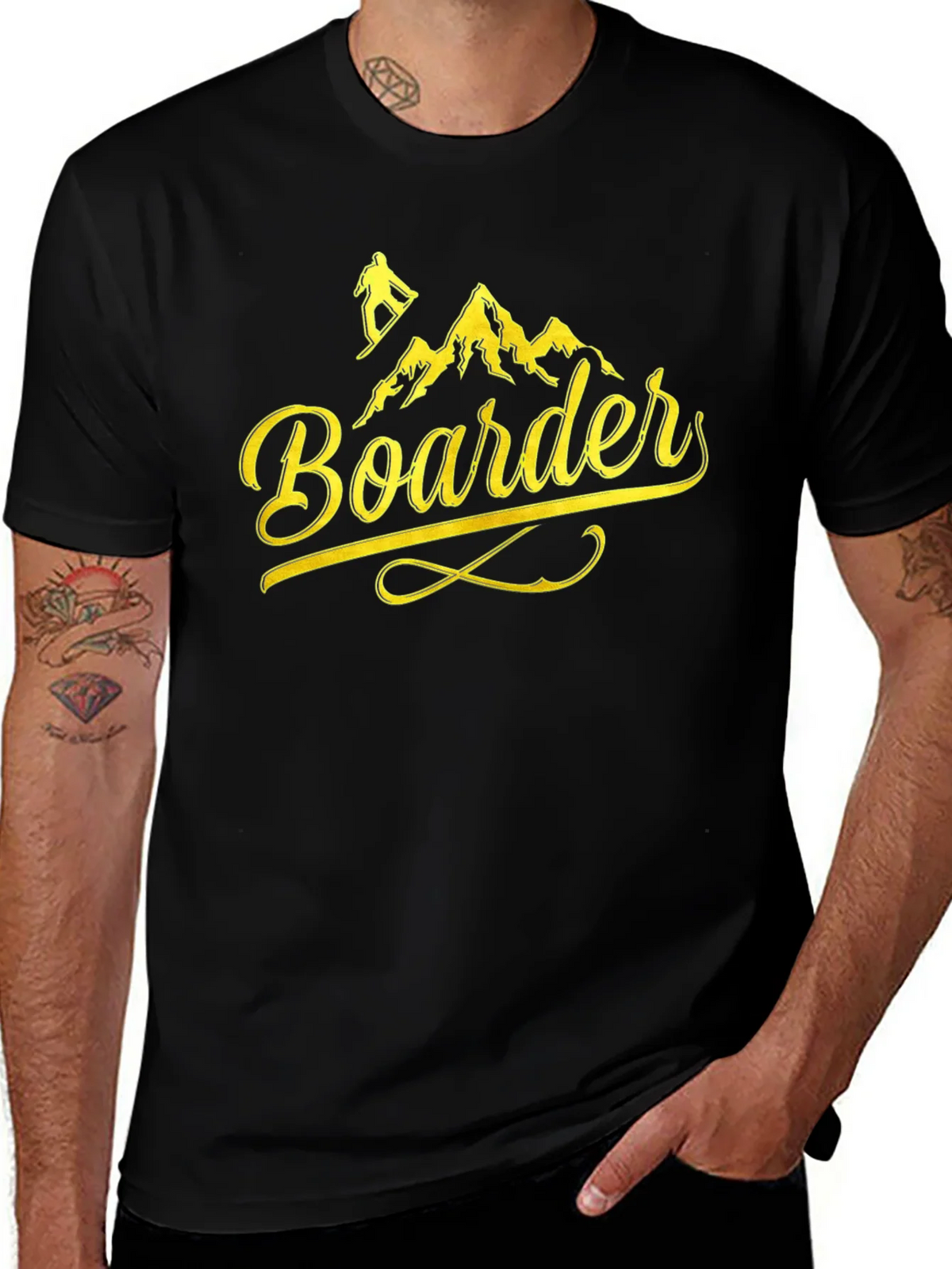 Boarder Graphic T-Shirt - Mountain Adventure product image 1