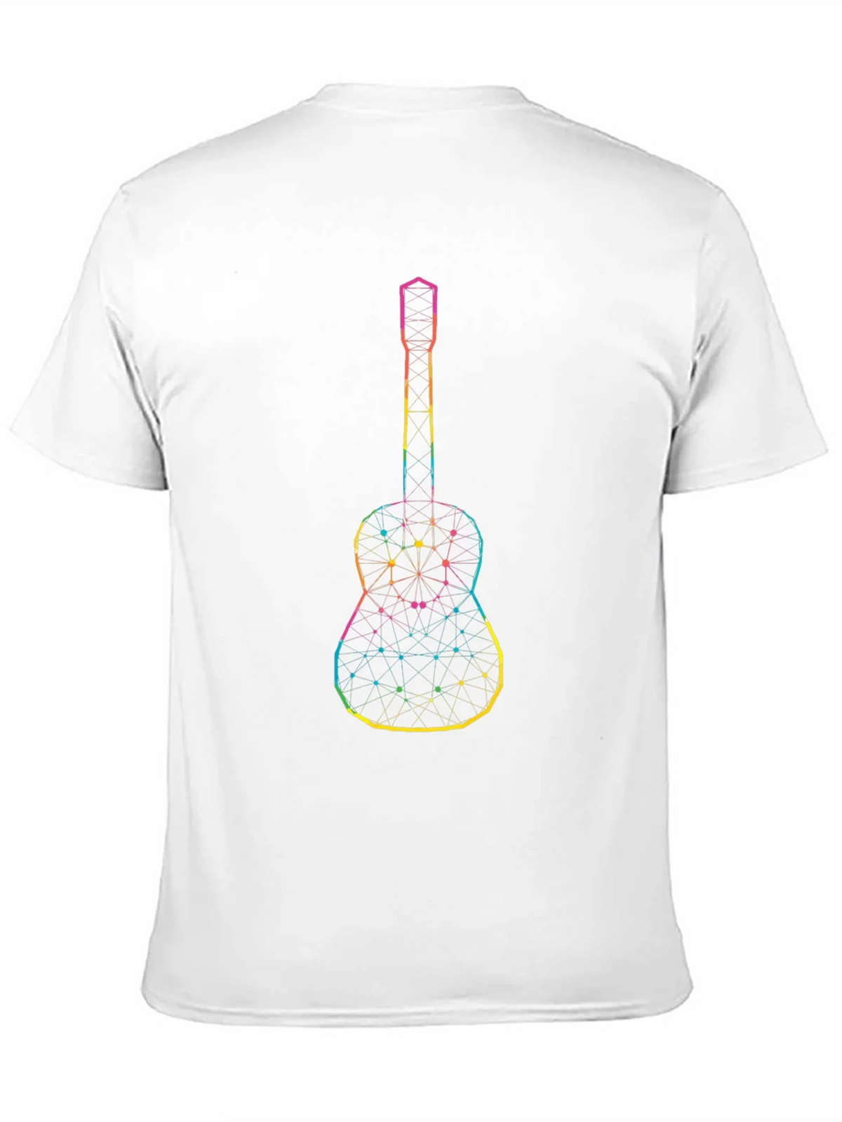 Geometric Guitar Graphic Black Tee product image 10