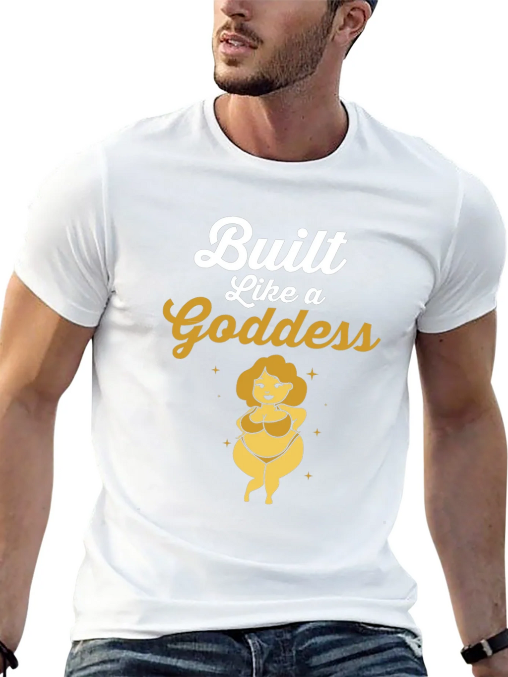 Built Like a Goddess Graphic Tee product image 8