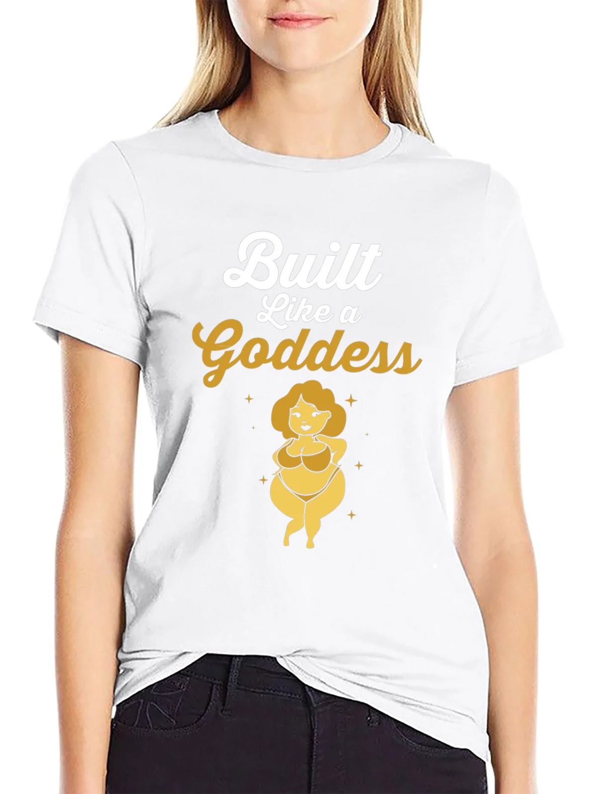 Built Like a Goddess Graphic Tee product image 5
