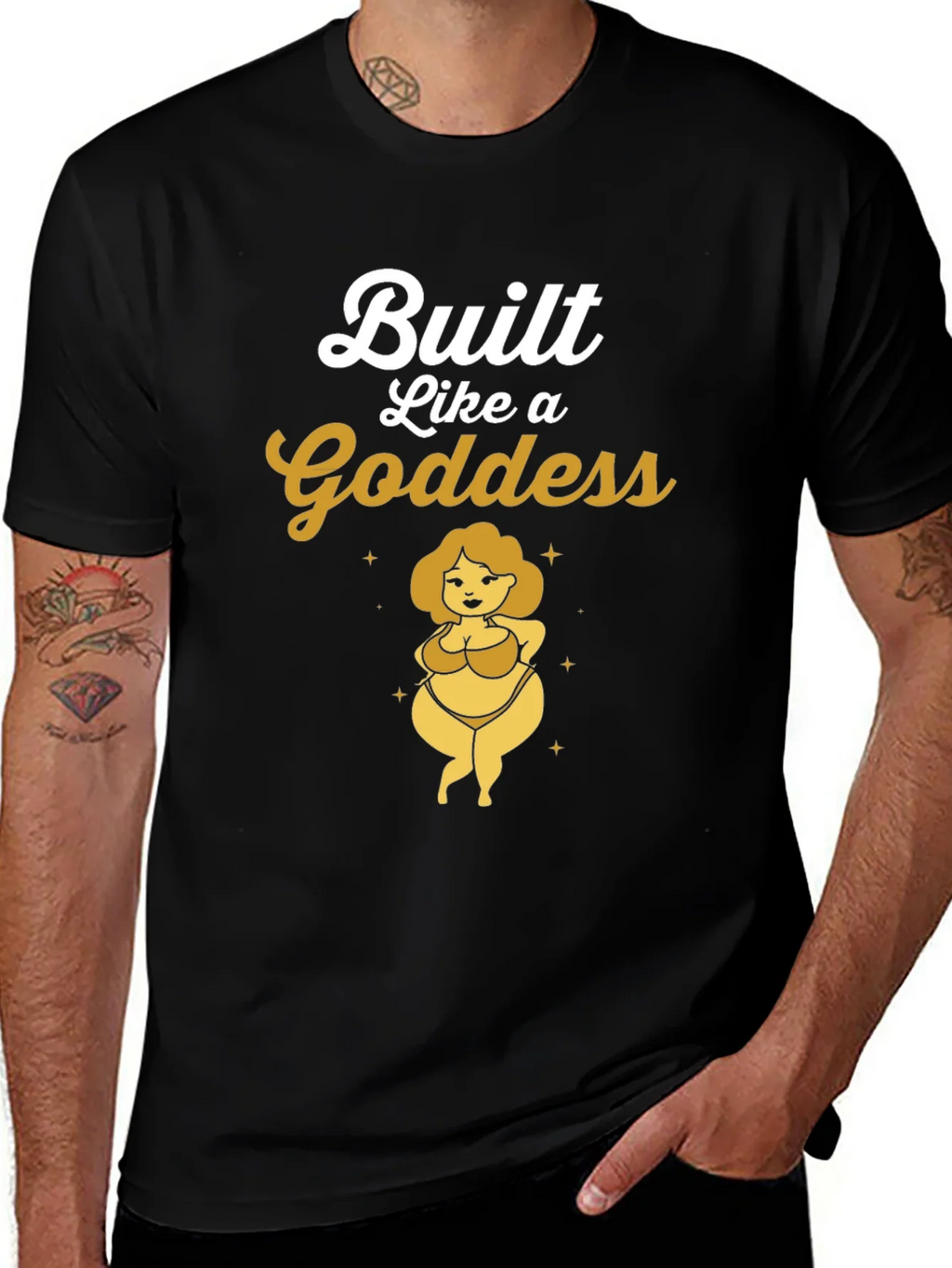 Built Like a Goddess Graphic Tee product image 1
