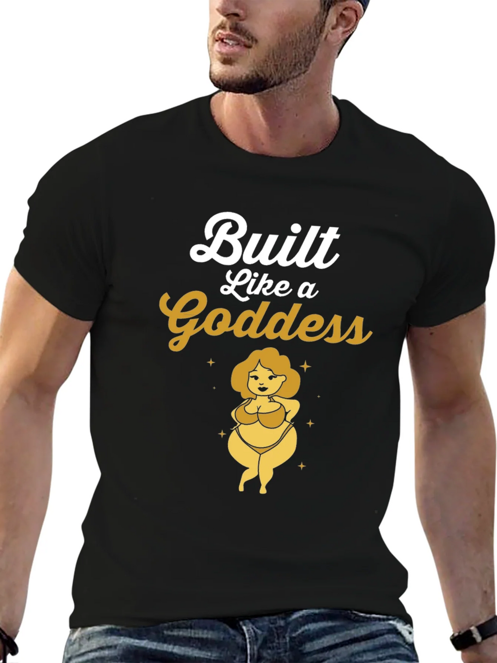 Built Like a Goddess Graphic Tee product image 3