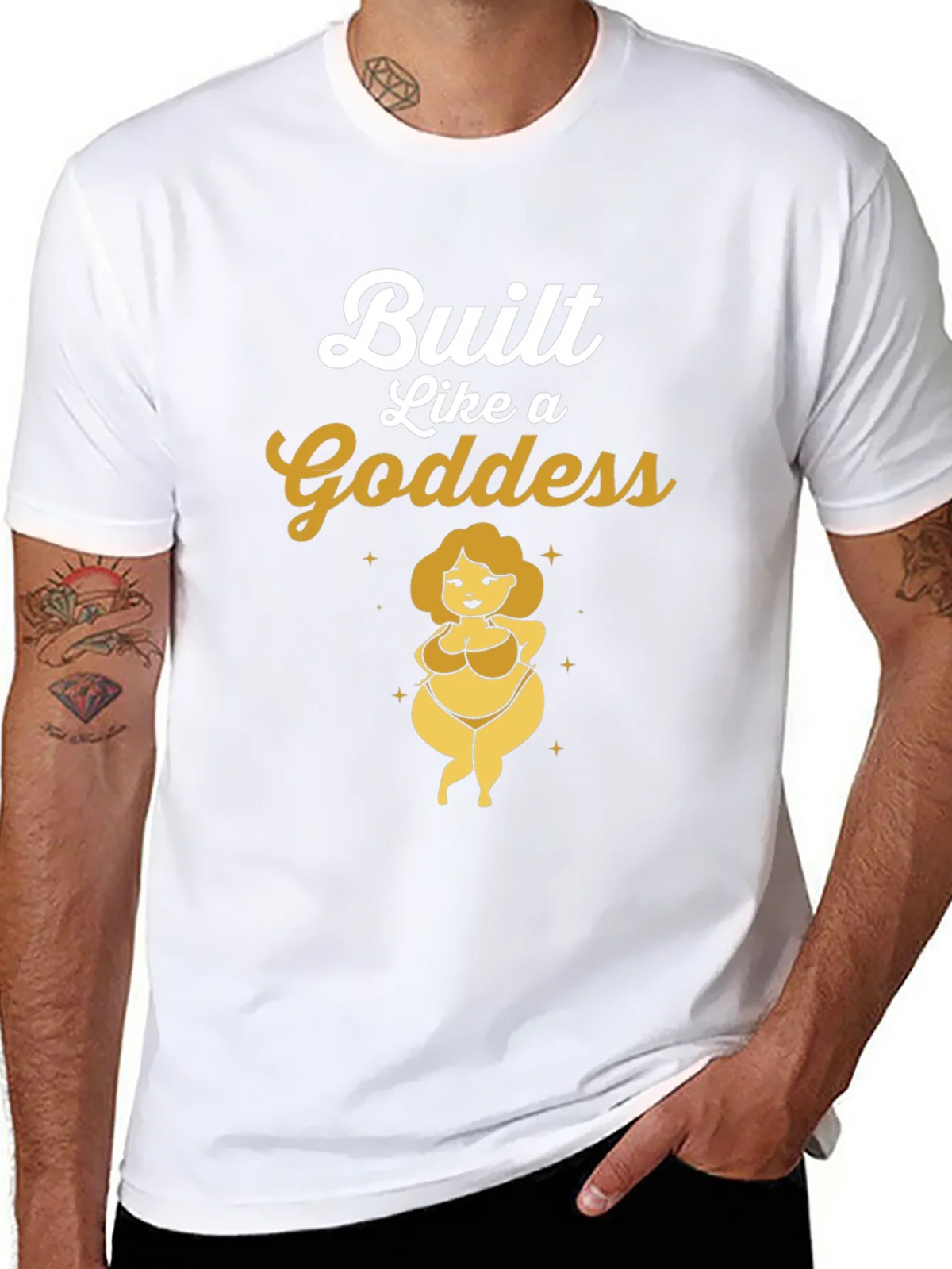 Built Like a Goddess Graphic Tee product image 4