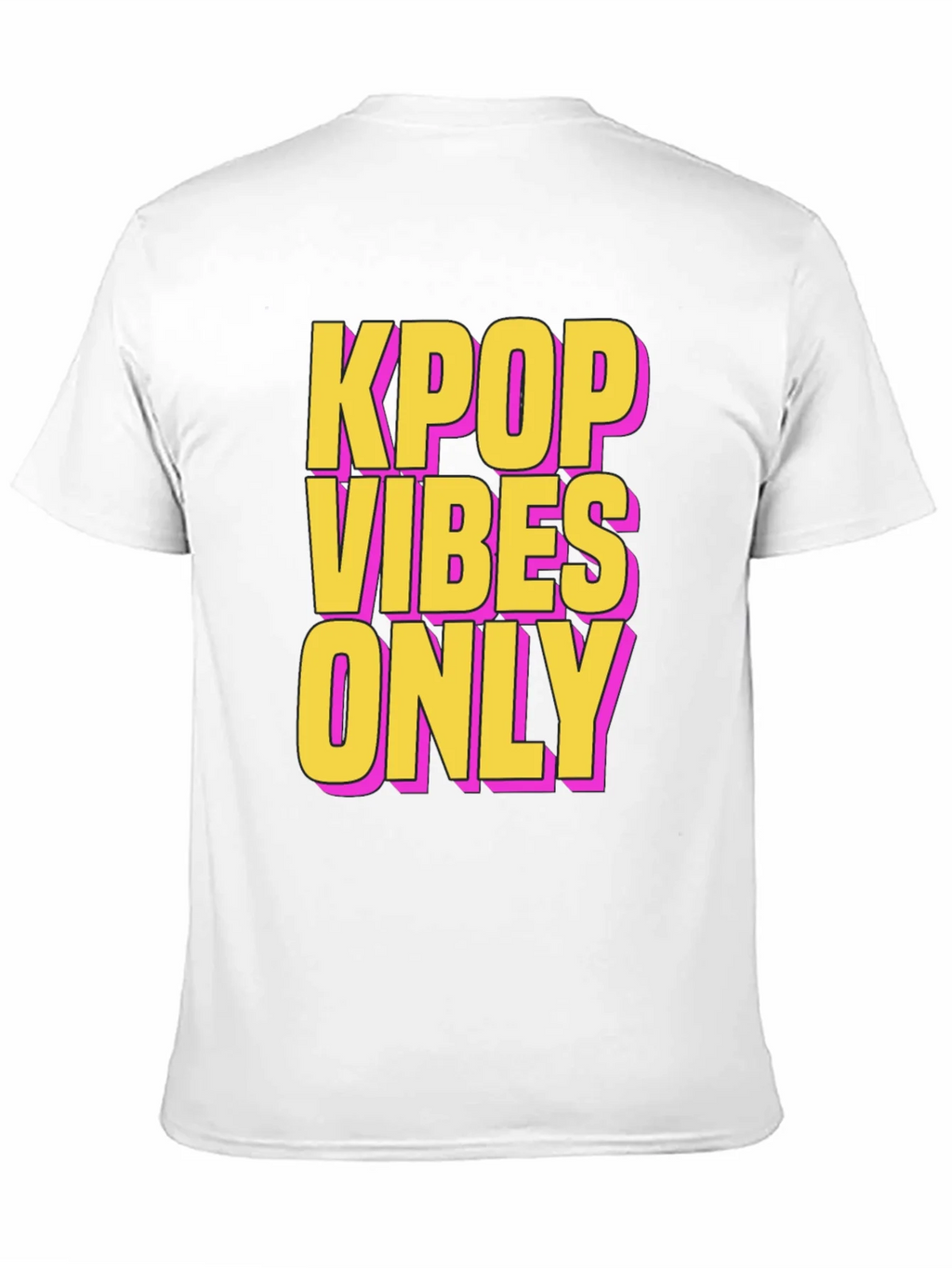 Kpop Vibes Only Graphic Tee - Black product image 3