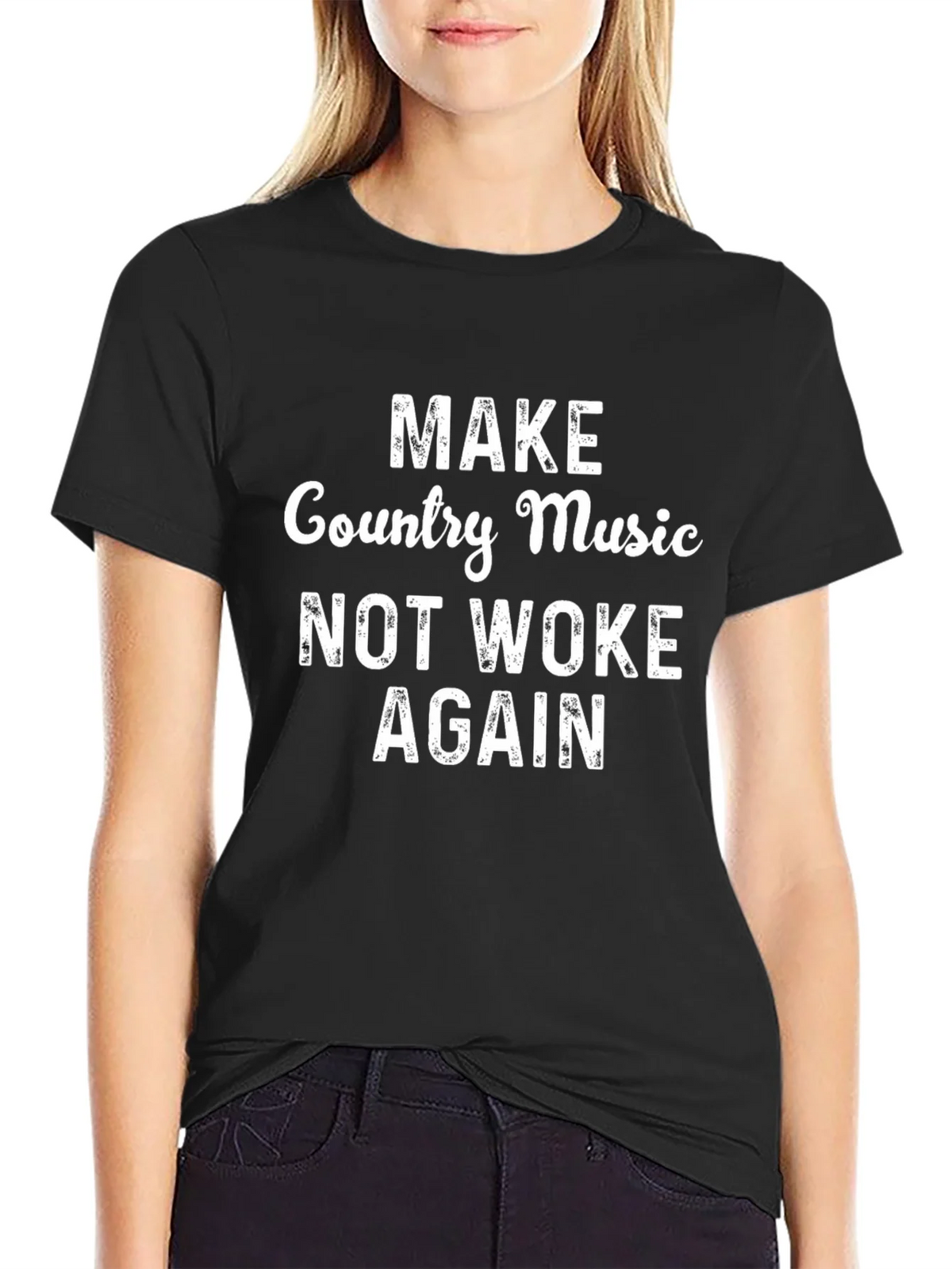 Make Country Music Not Woke Again T-Shirt product image 2