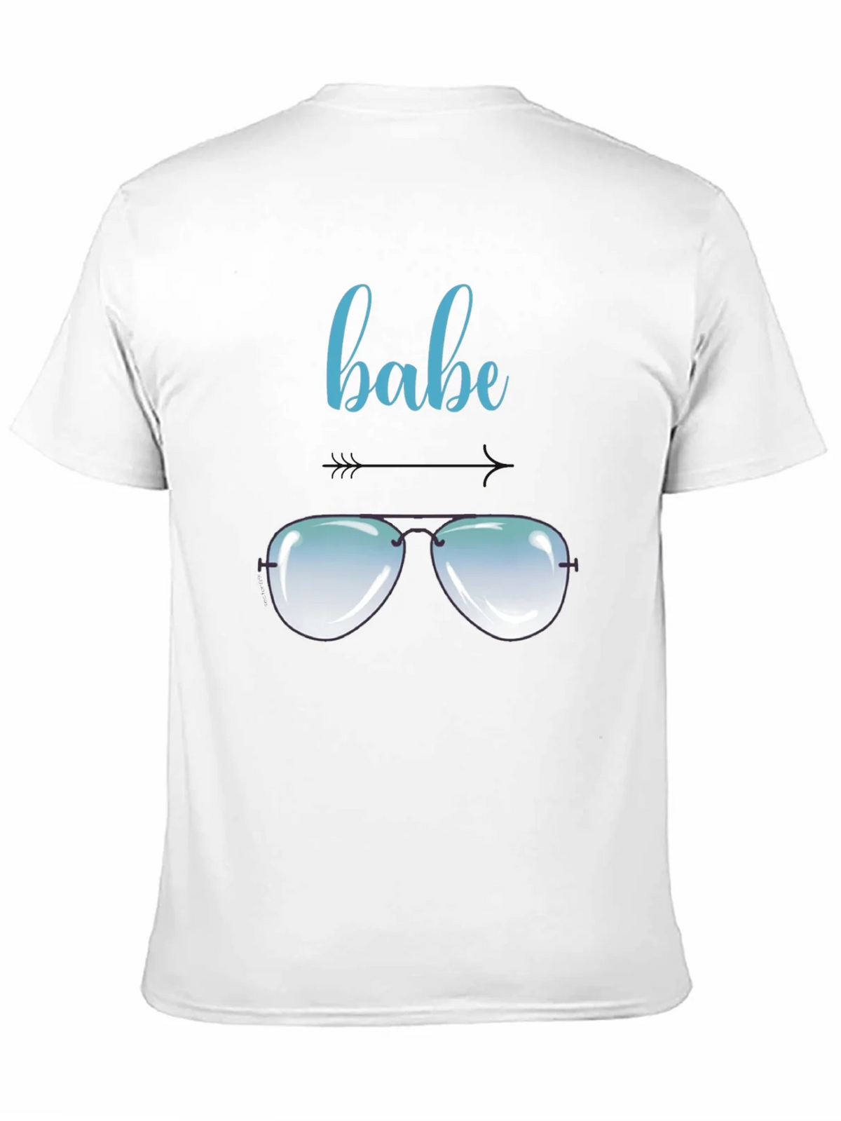 Cool Babe Aviator Sunglasses Graphic T-Shirt product image 10