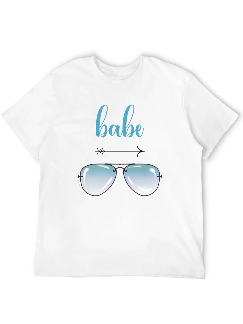 Cool Babe Aviator Sunglasses Graphic T-Shirt product image 11