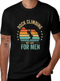 Rock Climbing T-Shirt: Not Just For Men product image 1