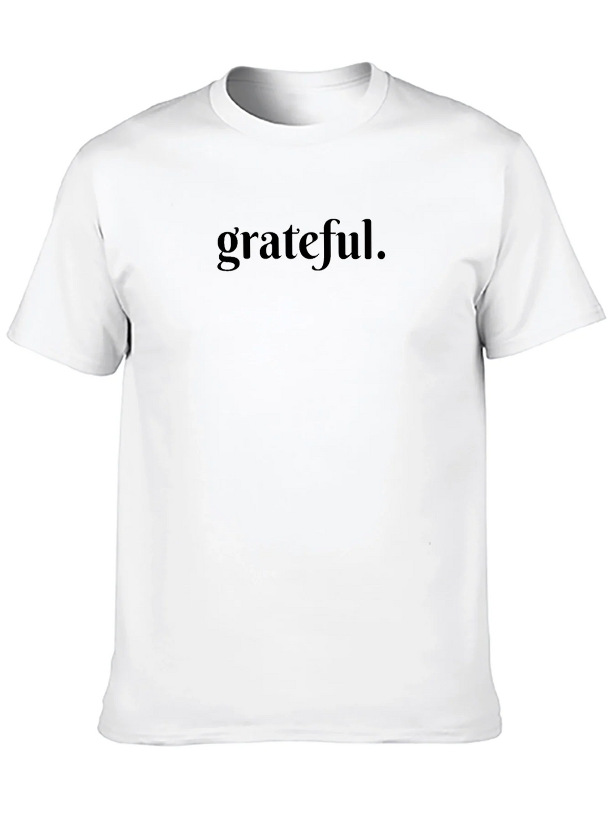 Grateful Black Graphic Tee - Minimalist Style product image 9