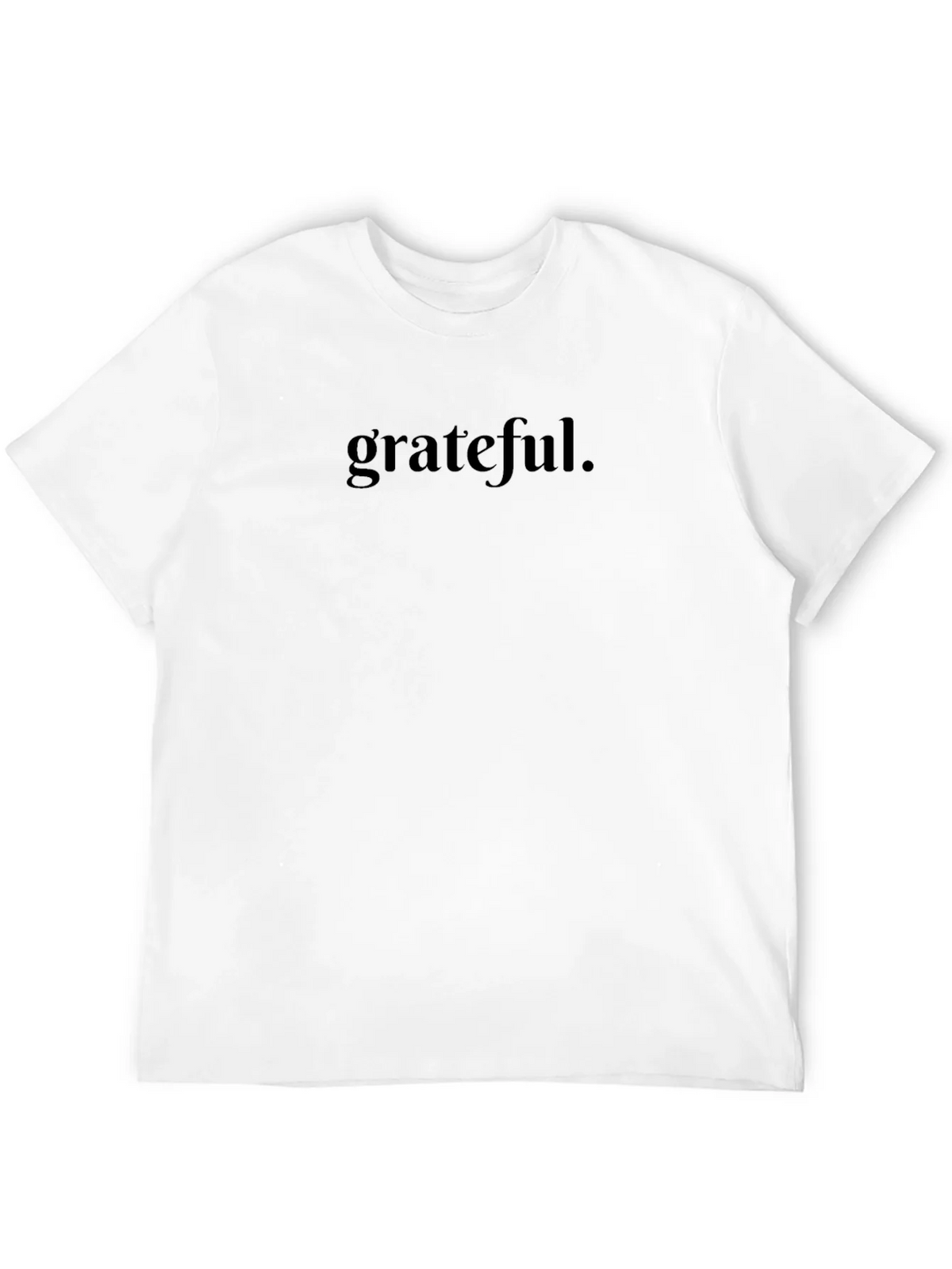 Grateful Black Graphic Tee - Minimalist Style product image 11
