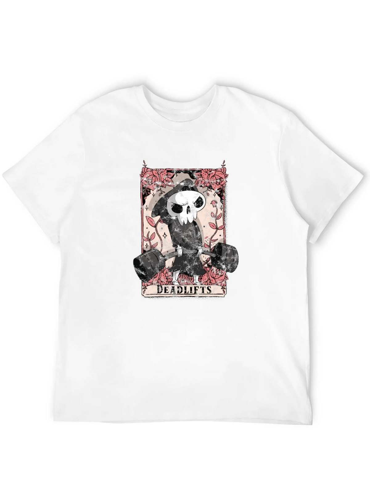 Grim Reaper Deadlifts Black T-Shirt product image 9