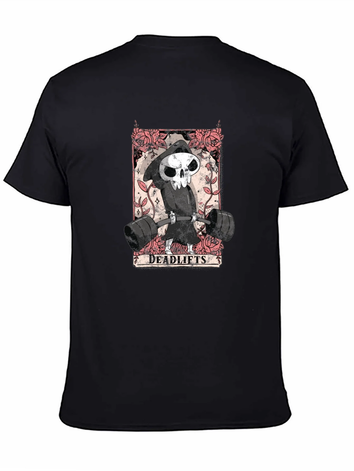 Grim Reaper Deadlifts Black T-Shirt product image 3