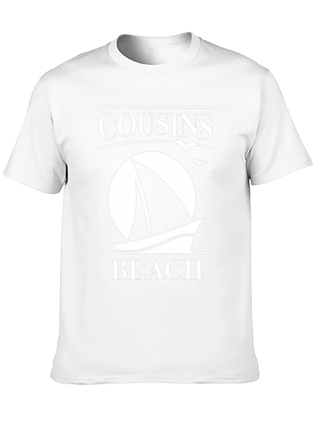 Cousins Beach Sailboat T-Shirt product image 9