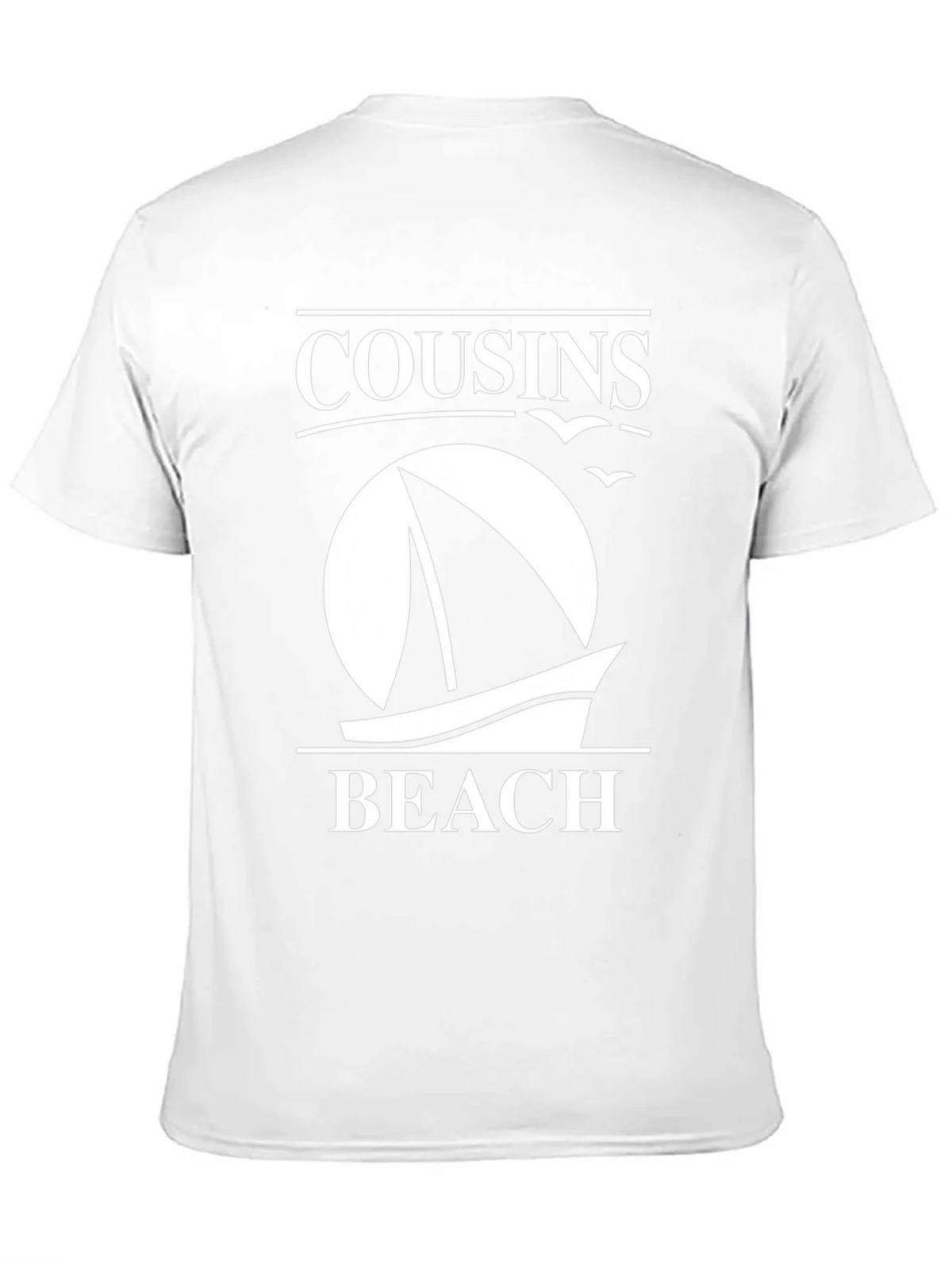 Cousins Beach Sailboat T-Shirt product image 10