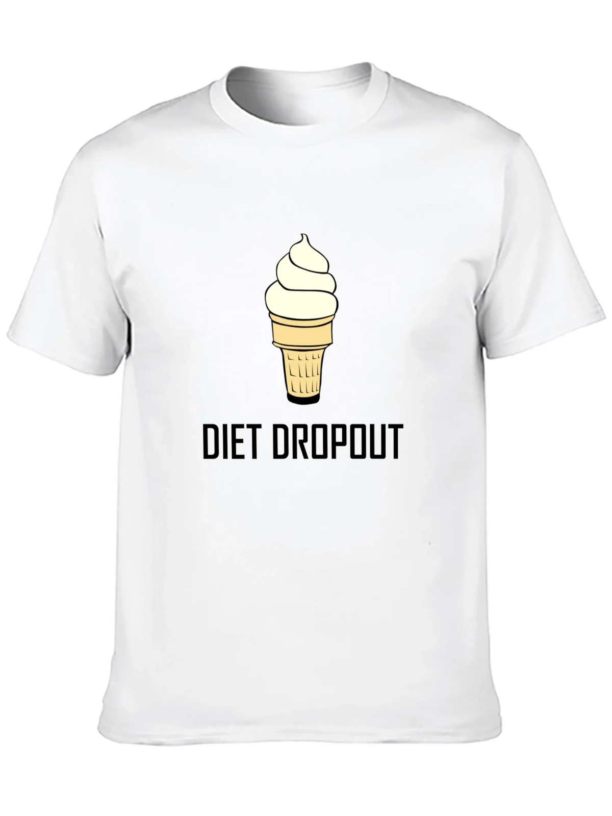 Diet Dropout T-Shirt - Ice Cream Graphic Tee product image 4