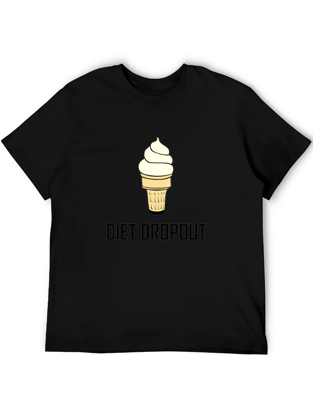 Diet Dropout T-Shirt - Ice Cream Graphic Tee product image 2