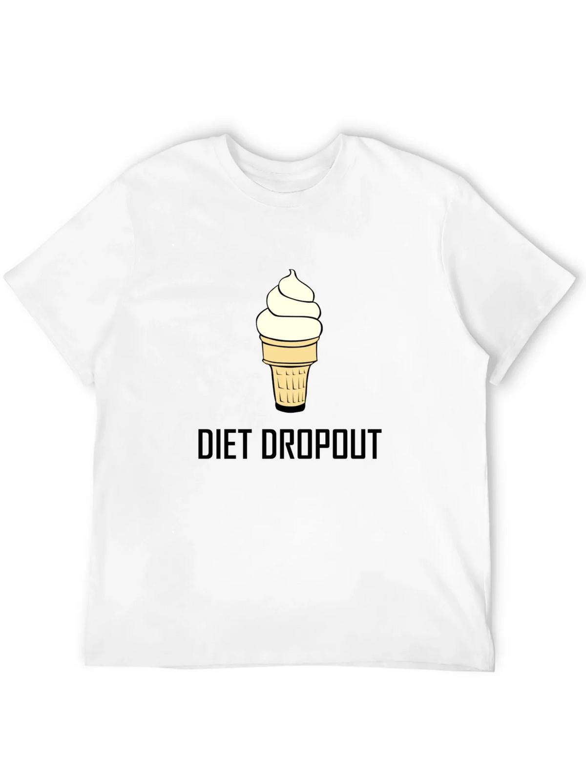 Diet Dropout T-Shirt - Ice Cream Graphic Tee product image 5